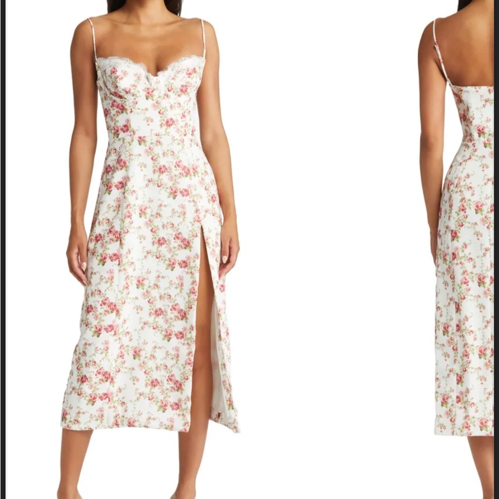 House of CB floral dress